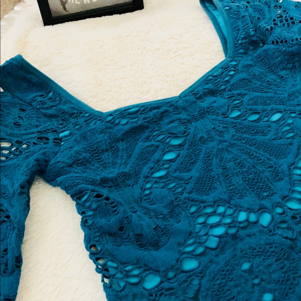 Free People Lace Bodycon Dress - Picture 2 of 6